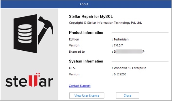 StellarRepairforMySQL破解版图片1